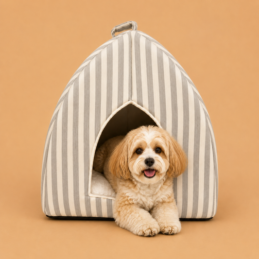 Harbor Stripe Pet Cave – view 2