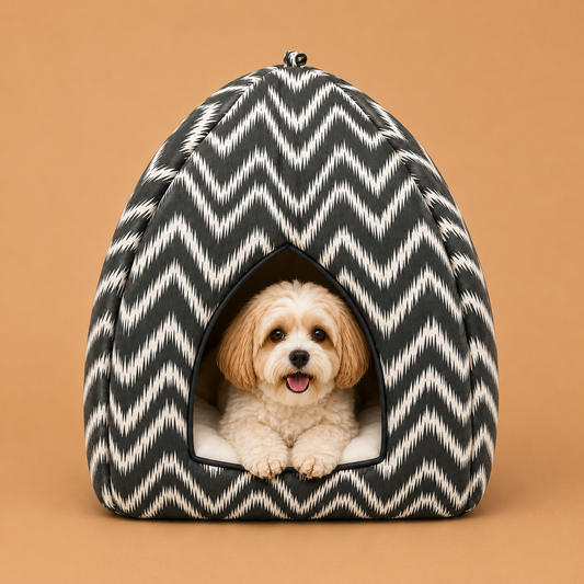Chevron Retreat Pet Cave – view 2