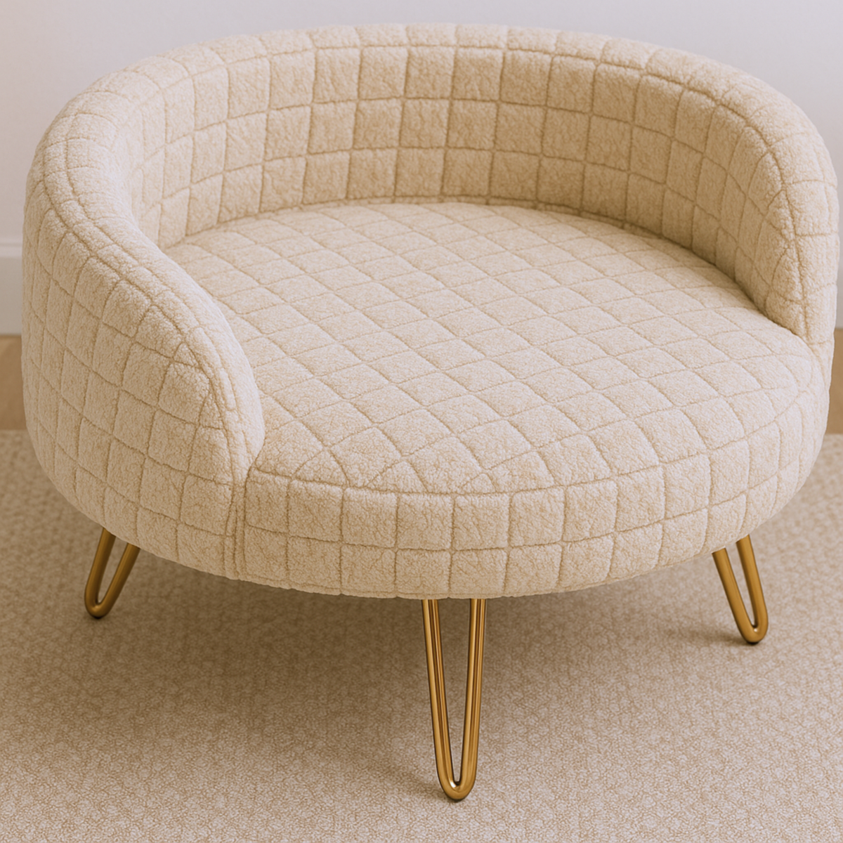 Cozy Grid Pet Bed – view 3