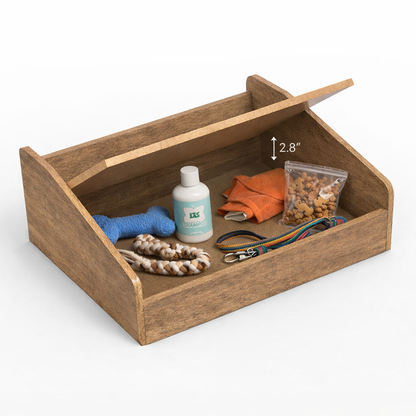 SmartLivin Storage Pet Bed Rustic Bark – view 5