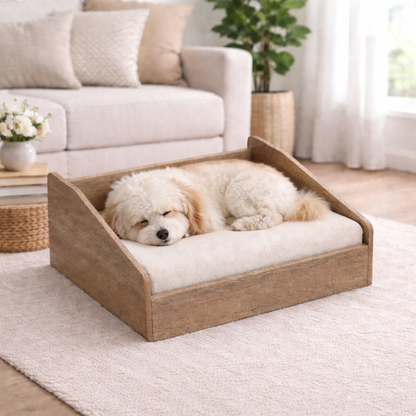 SmartLivin Storage Pet Bed Rustic Bark – view 4
