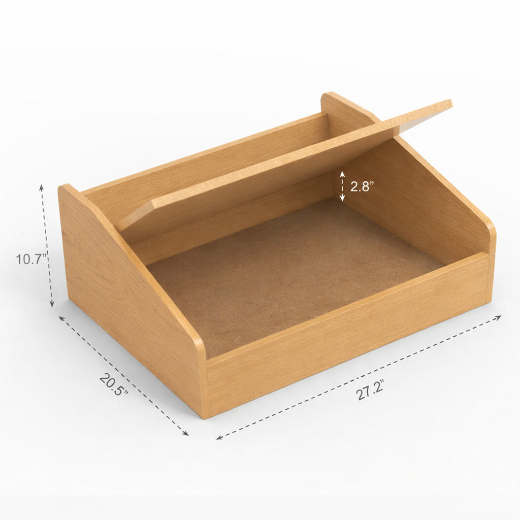 SmartLivin Storage Pet Bed Virgin Oak – view 5