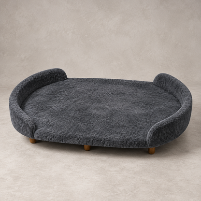 Luxe Raised Pet Sofa Bed for Large Dogs – Forest Green | XL, XXL & XXXL Sizes (Copy)