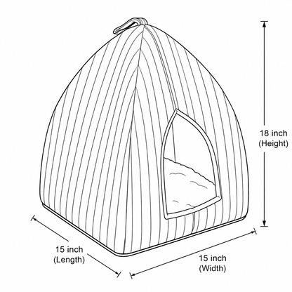 Pet cave bed – features and size guide