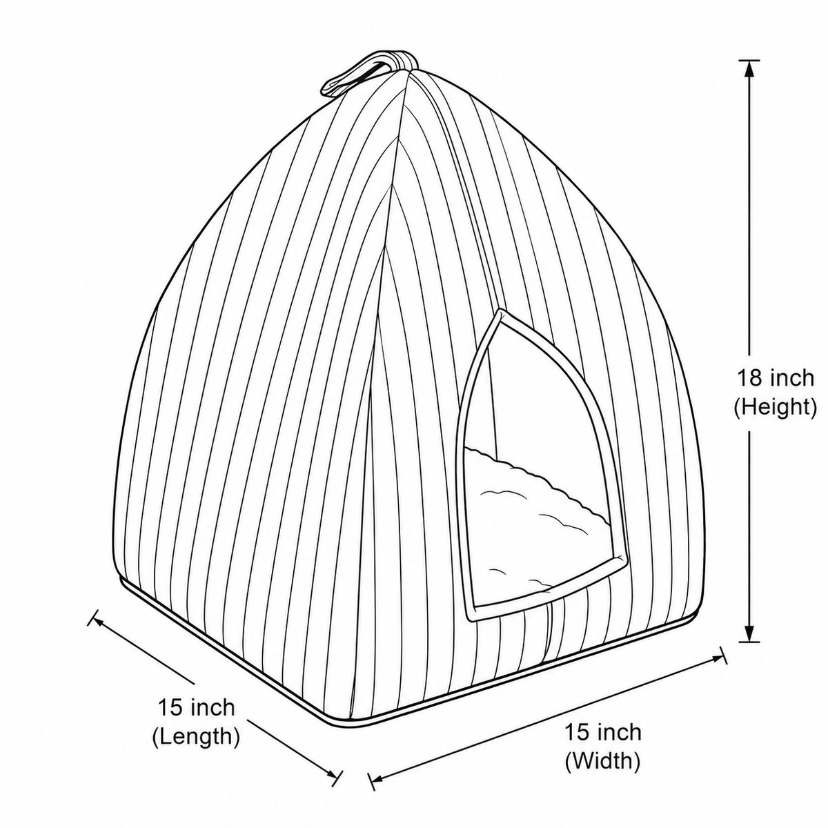 Pet cave bed – features and size guide