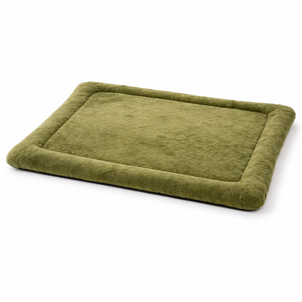 Plush Pet Floor Mat Green – view 3