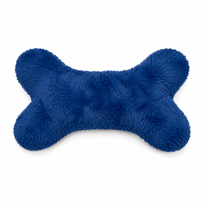 Bone Shape Pet Pillow Indigo Blue – view 2
