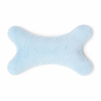Bone Shape Pet Pillow Aqua Blue – view 2