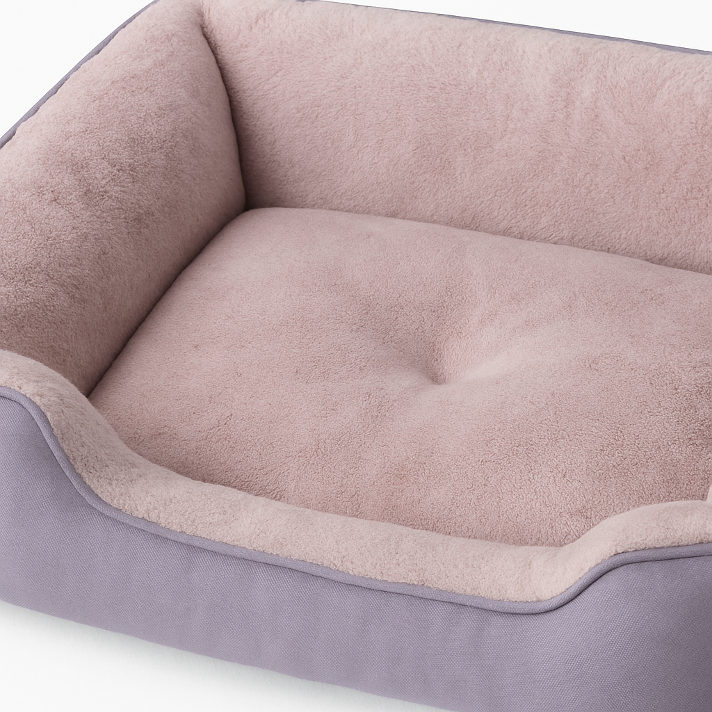 Rectangular Pet Bed with Raised Sides – view 3