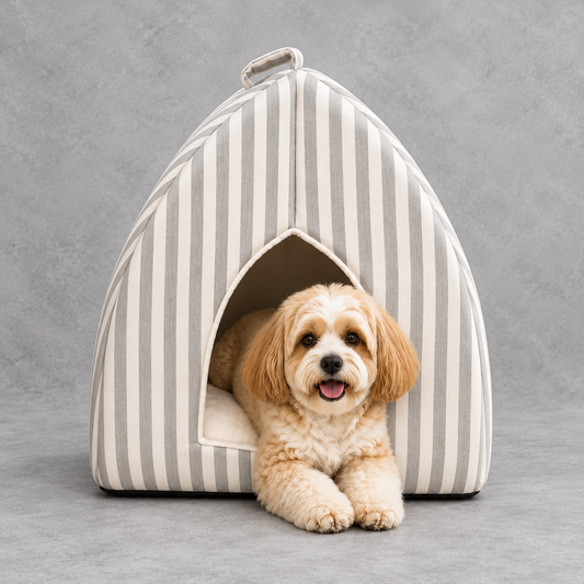 Harbor Stripe Pet Cave