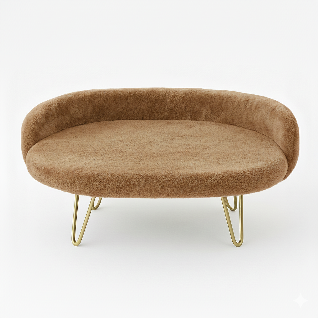 Beige Sofa Pet Bed – view 2