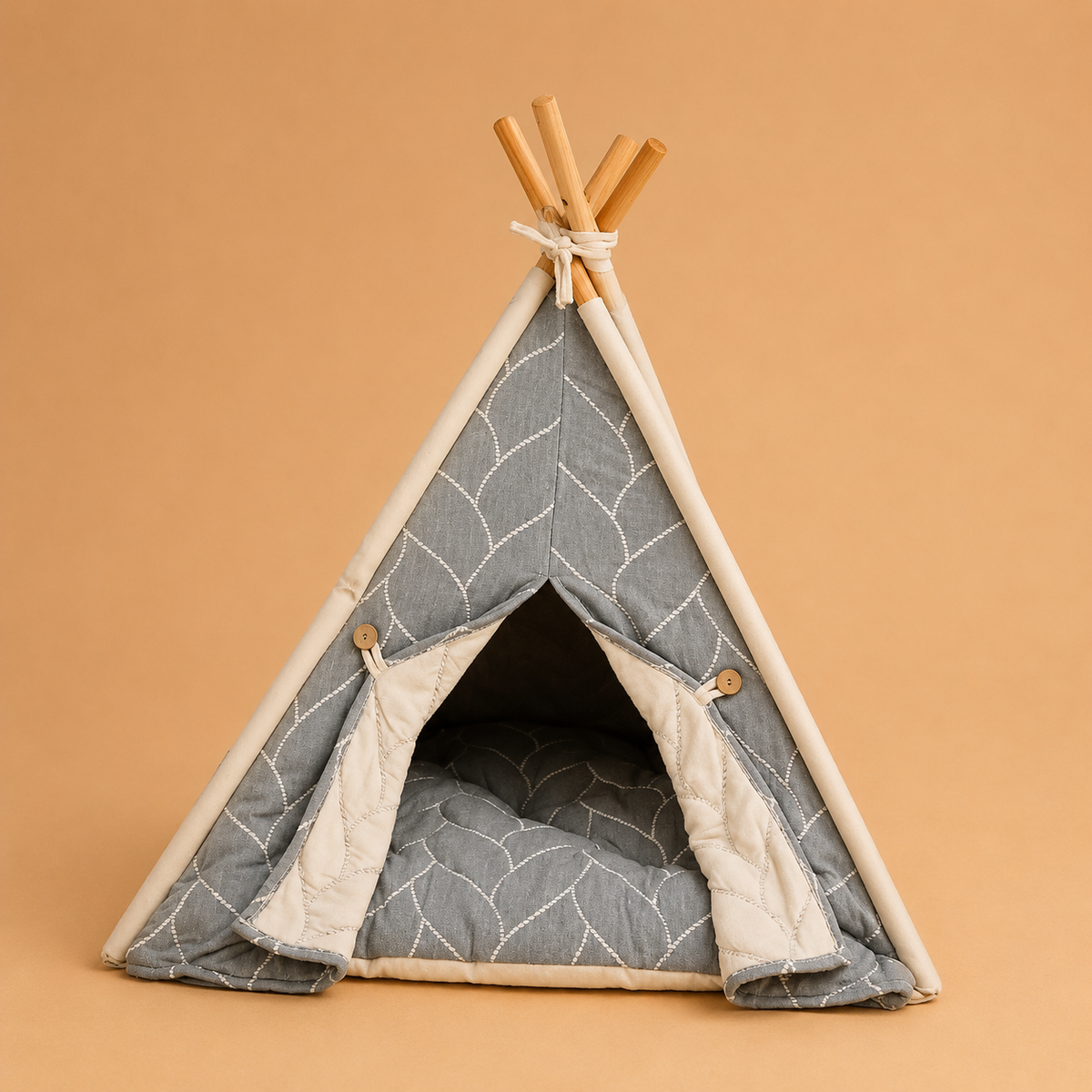 Arctic Quilt Pet Teepee – view 3