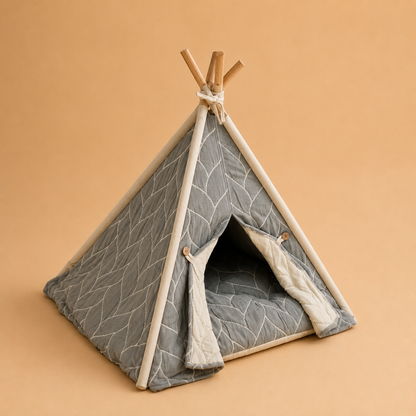 Arctic Quilt Pet Teepee – view 4