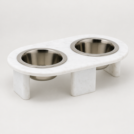 Elevated Pet Bowl with Stand – Stylish & Comfortable Feeding Solution (Style 3)