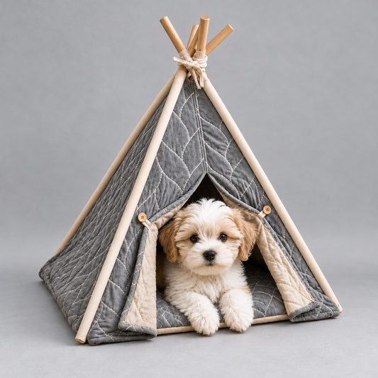 Arctic Quilt Pet Teepee