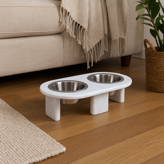 Elevated Pet Bowl with Stand – Style 3
