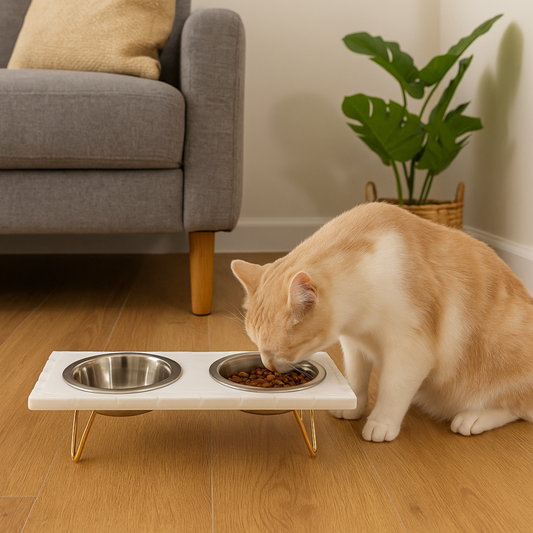 Elevated Pet Bowl with Stand – Style 6