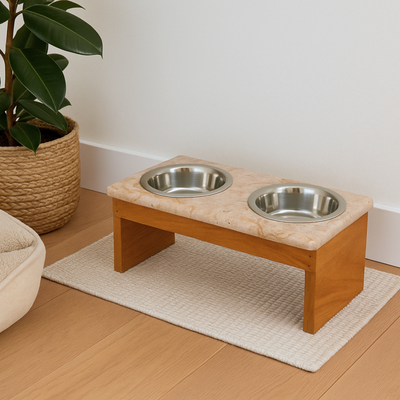 Elevated Pet Bowl with Stand – Stylish & Comfortable Feeding Solution (Style 4)