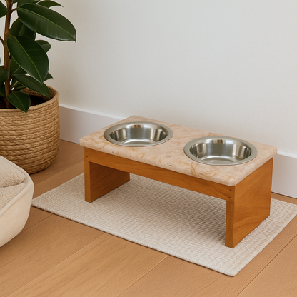 Elevated Pet Bowl with Stand – Style 4
