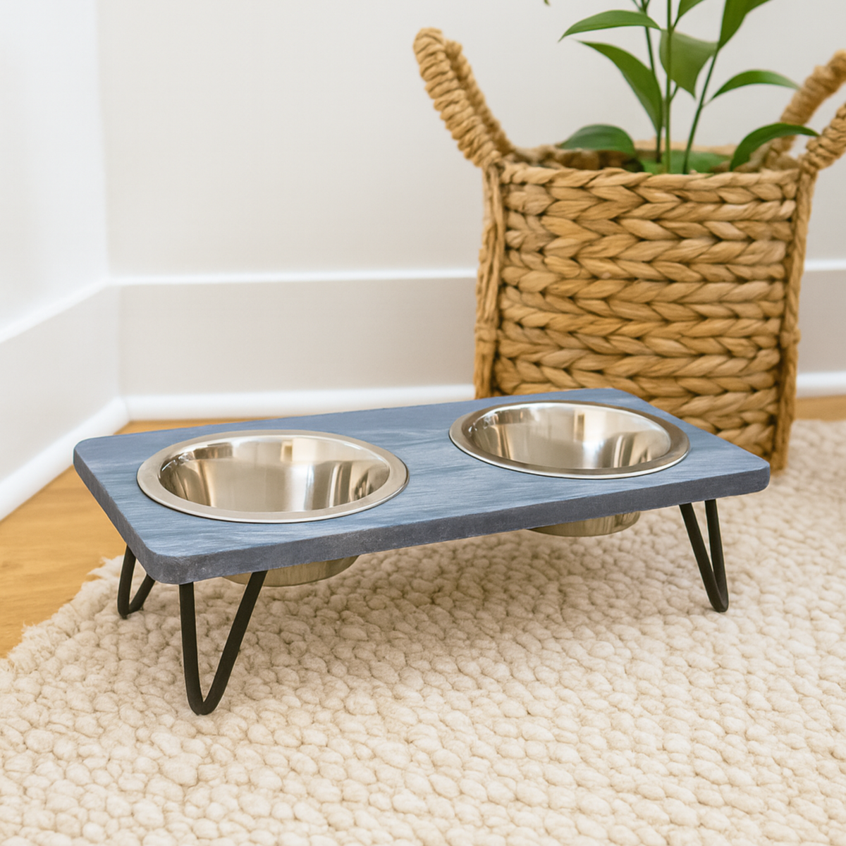 Elevated Pet Bowl with Stand – Style 7