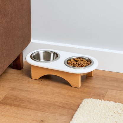 Elevated Pet Bowl with Stand – Style 2