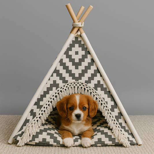 Geo Weave Pet Tent – view 2