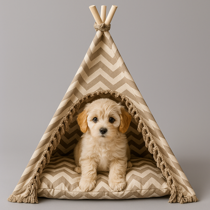 Zigzag Comfort Pet Tent – view 2